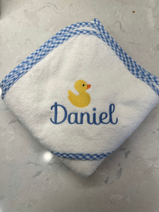 Infant Hooded Towel Wrap