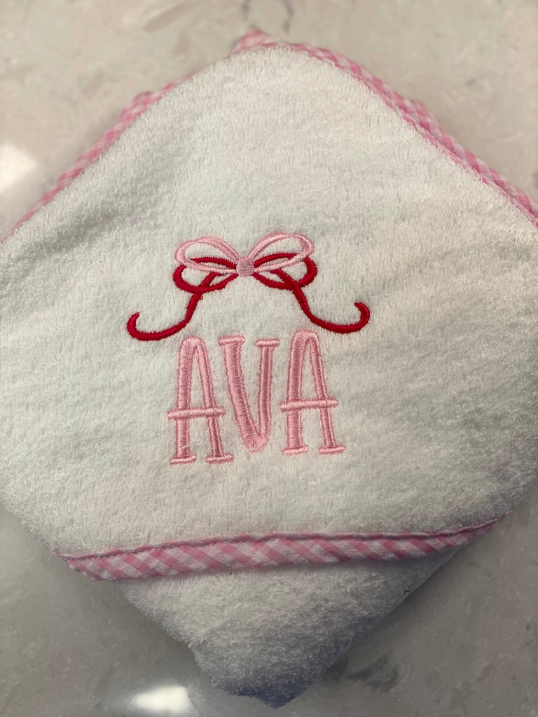 Infant Hooded Towel Wrap