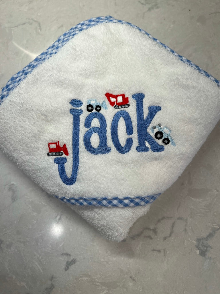 Infant Hooded Towel Wrap