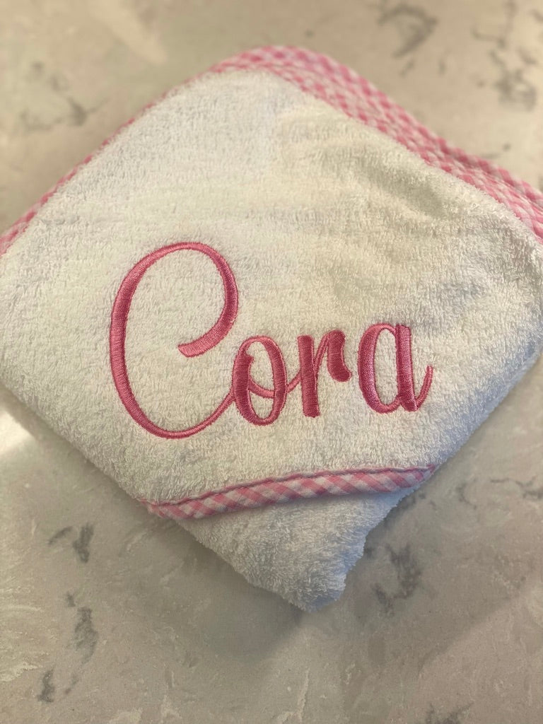 Infant Hooded Towel Wrap