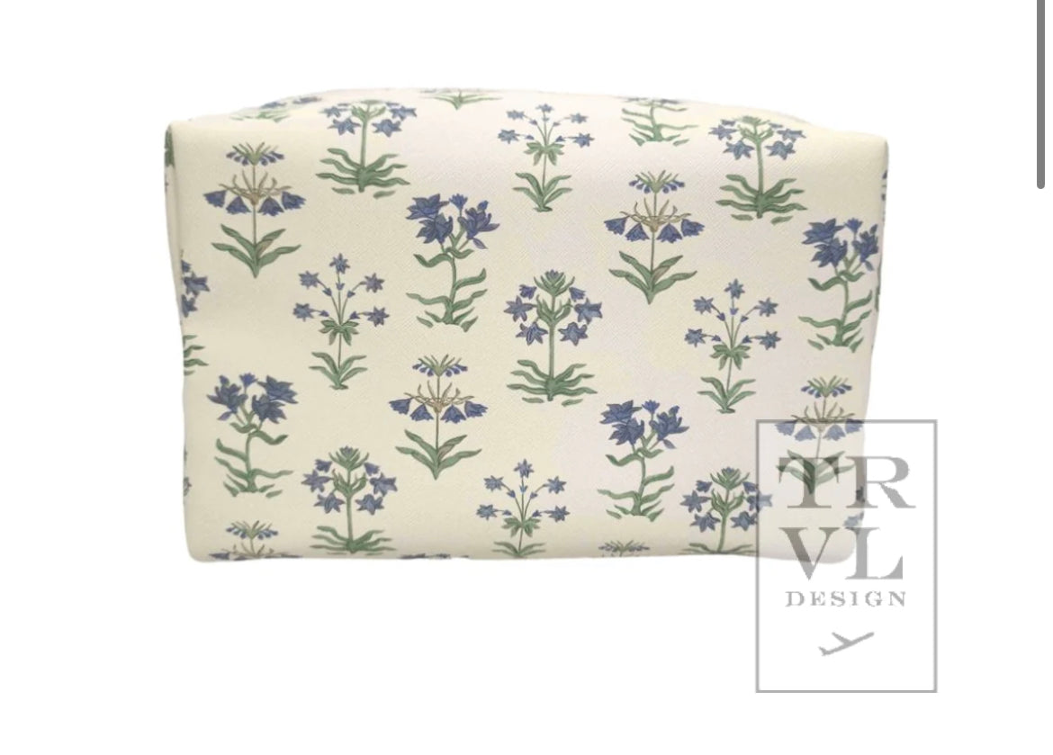 Luxe Provence Saffiano Everyday Cosmetic Bag by TRVL