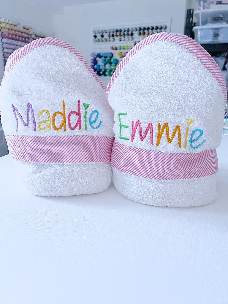 Toddler Hooded Towel Wrap