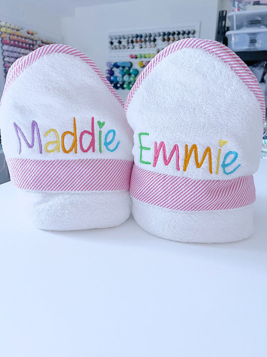 Toddler Hooded Towel Wrap