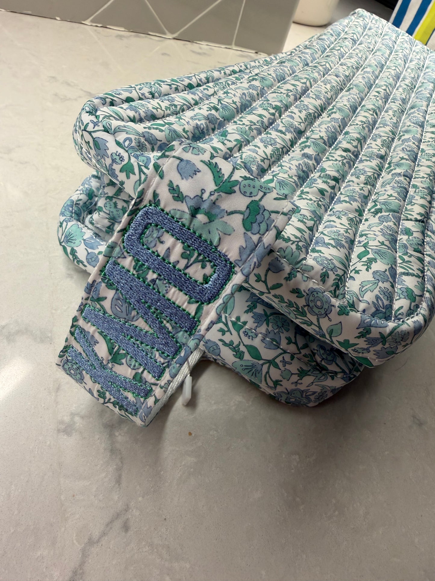 Large Quilted Boot Bag
