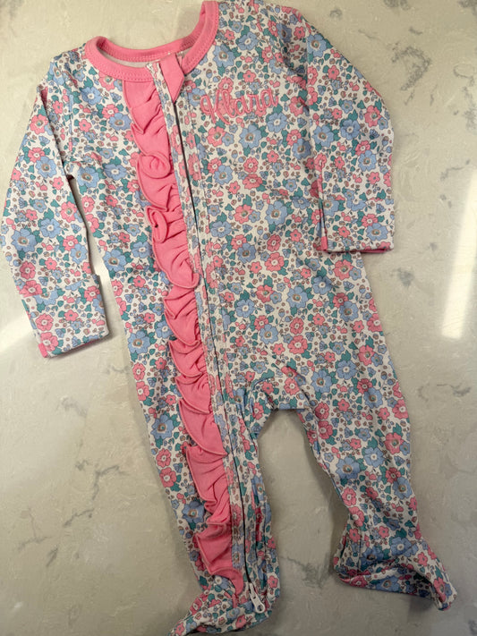 Floral Zip Sleeper