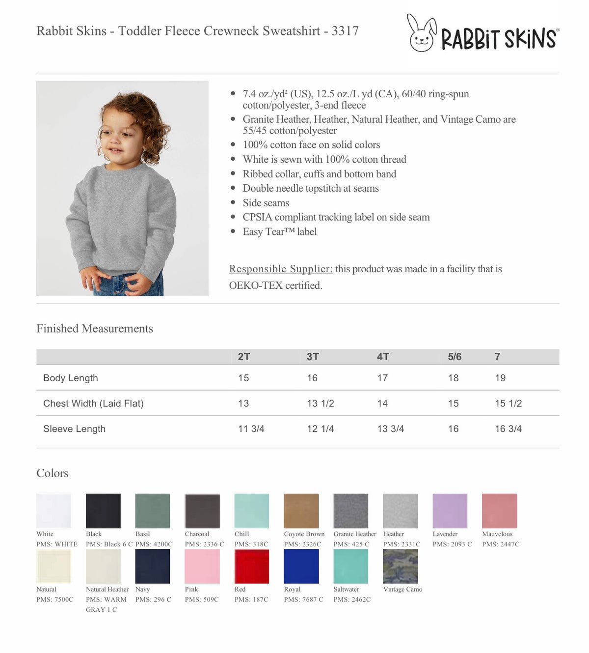 Youth Tan with Pink Stitching Sweatshirt