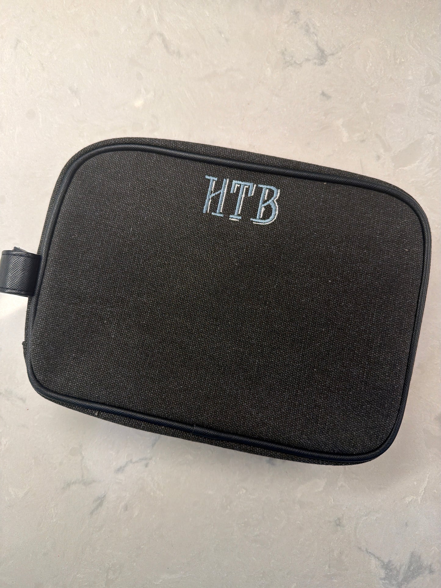 MEN'S KIT CASE - TOILETRY BAG COATED CANVAS