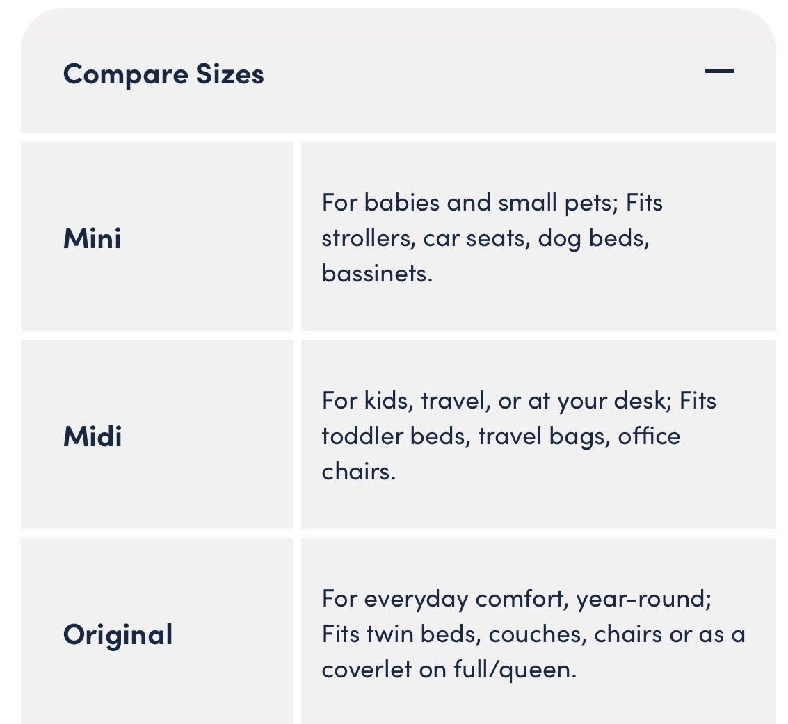 Midi Chappy Wrap Blanket