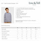 Youth Tan with Pink Stitching Sweatshirt