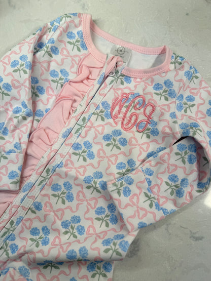 Floral Zip Sleeper