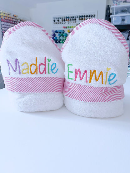 Toddler Hooded Towel Wrap